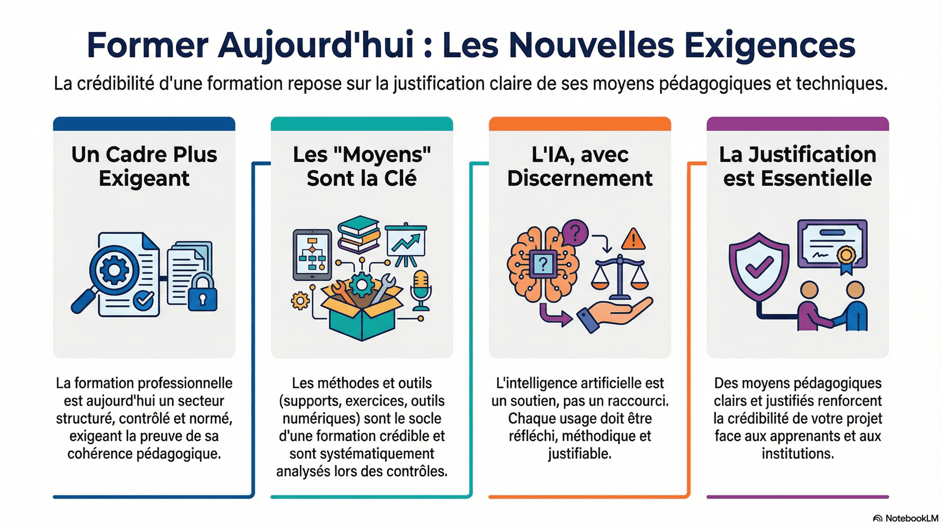 moyens pedagogiques et techniques mis en oeuvre