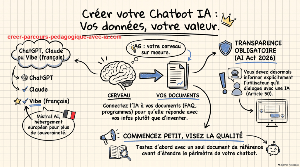 creer un chatbot ia gratuit