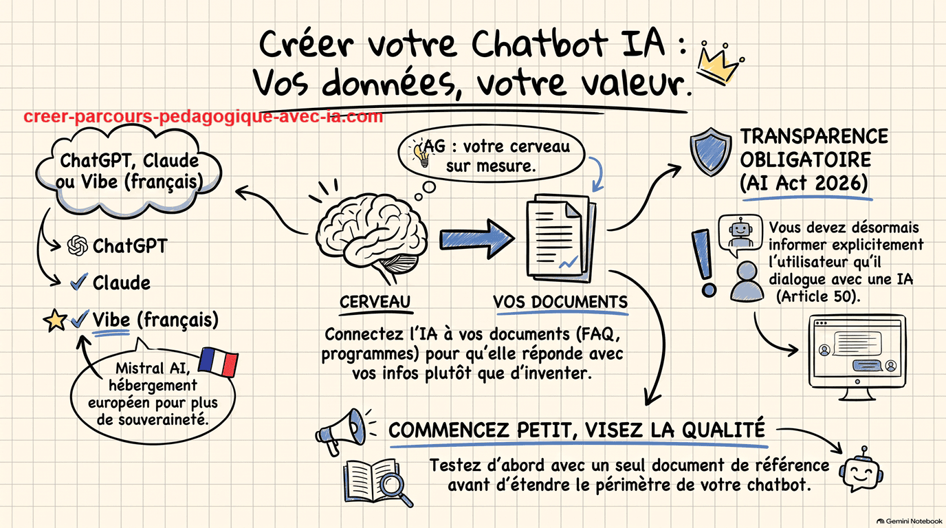 creer un chatbot ia gratuit