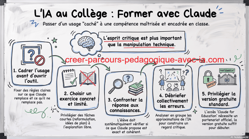 formation claude pour collegiens